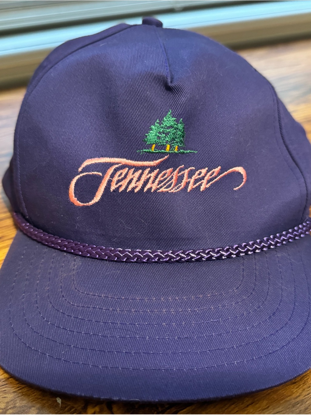 Vintage Purple Snapback Tennessee Hat